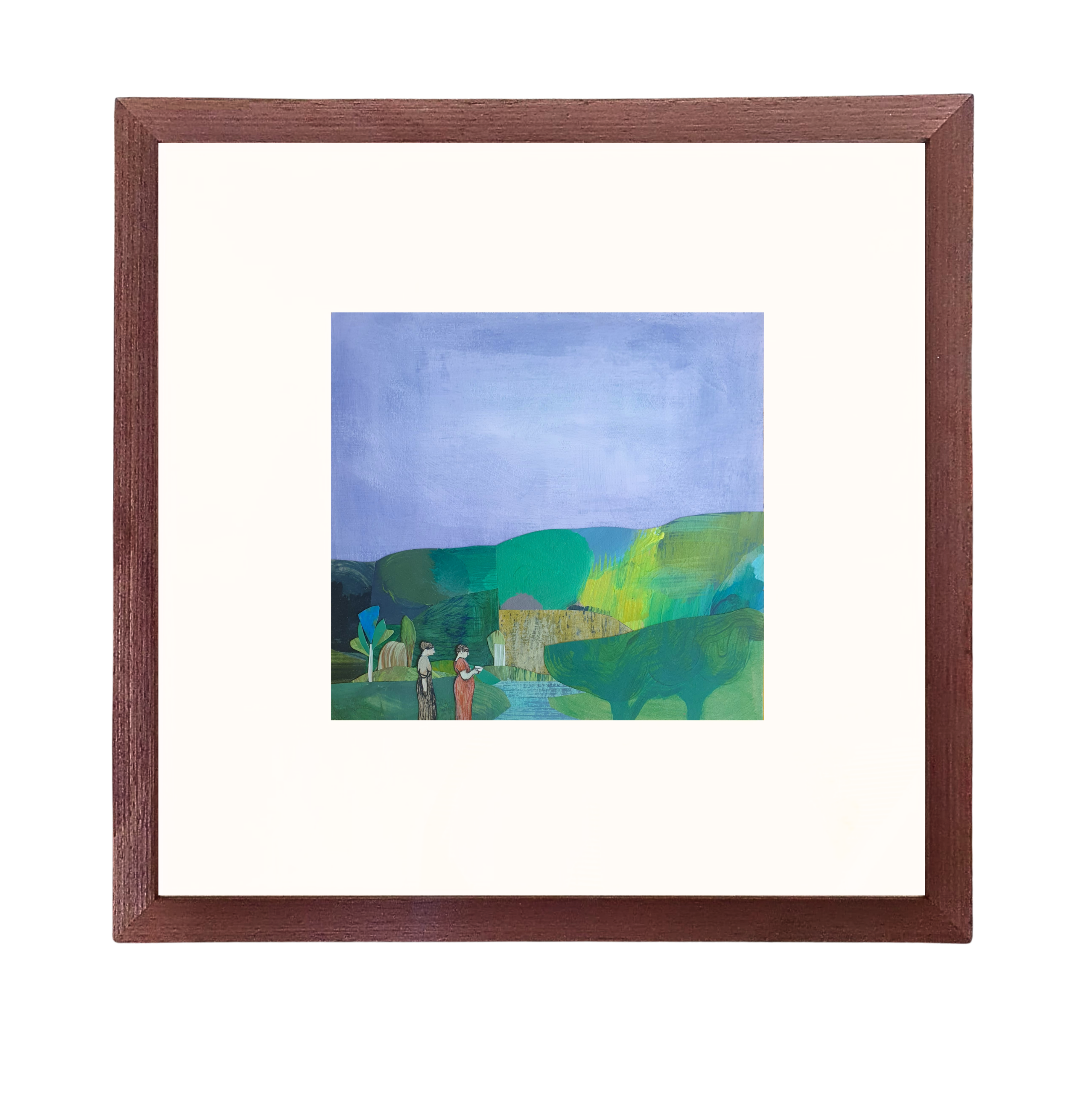 Laventeli (Framed Original Collage)