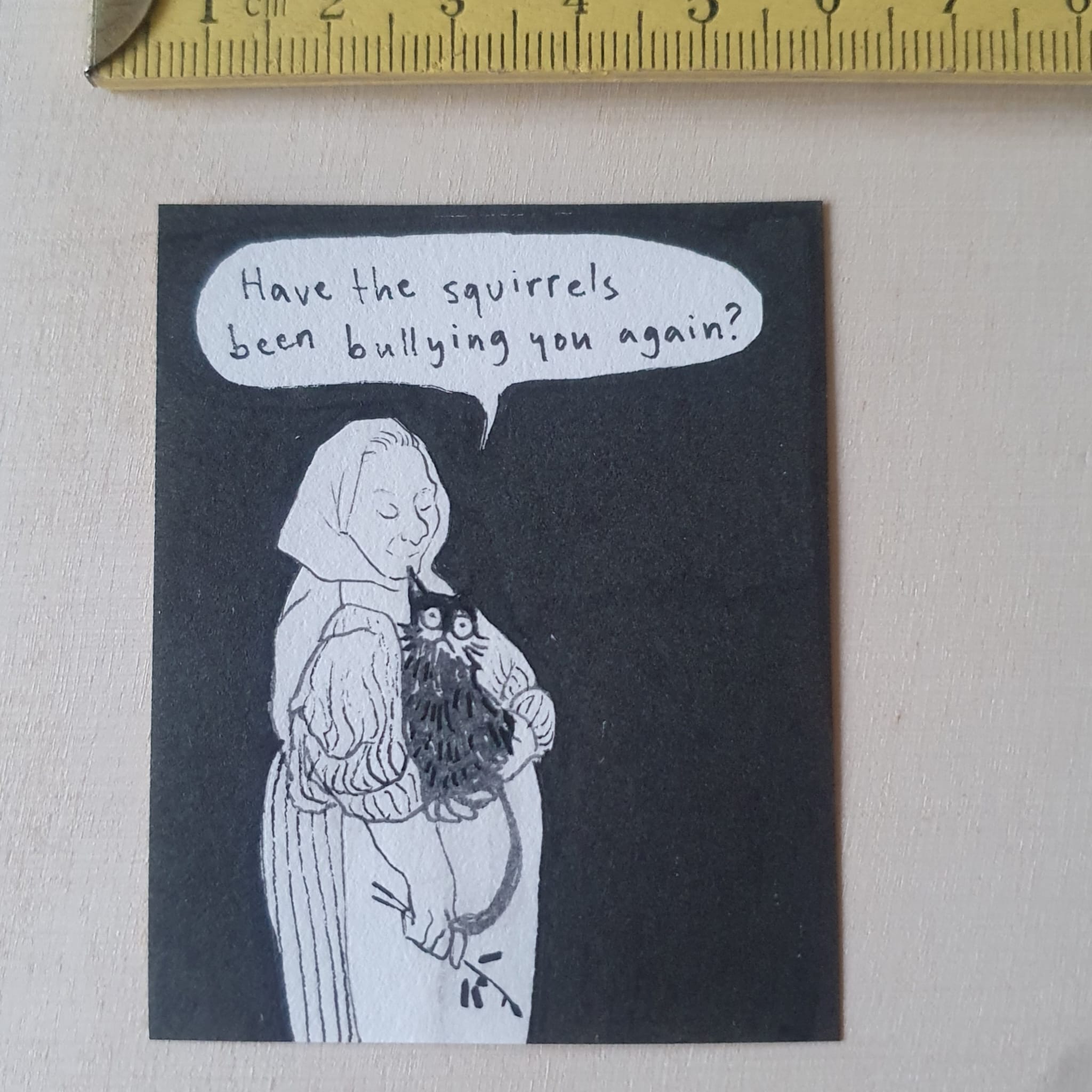 Squirrels Can Be Mean (Original)